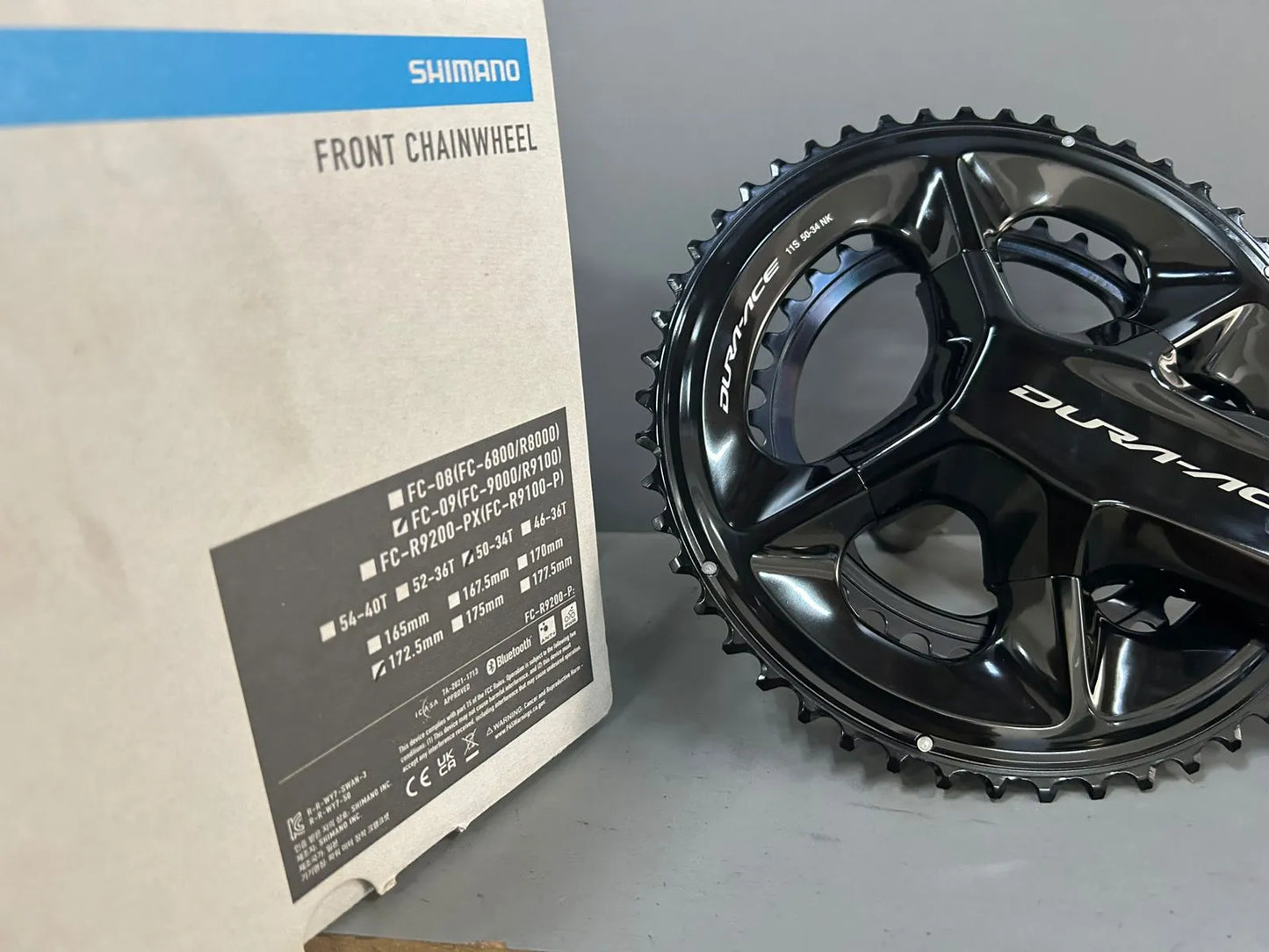 Pedivela Shimano Dura-Ace FC-R9200 12v - 50/34D - 172.5mm