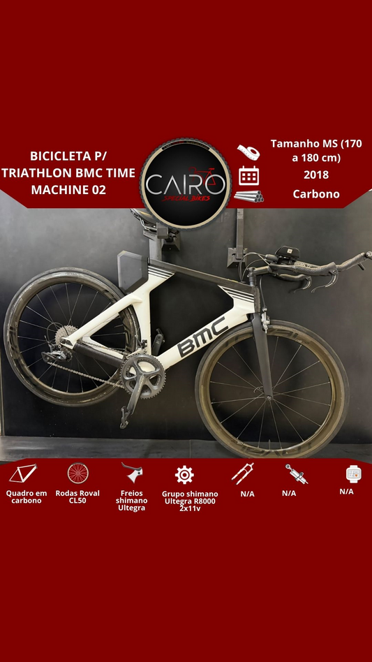 Bicicleta de Triathlon BMC Timemachine 02