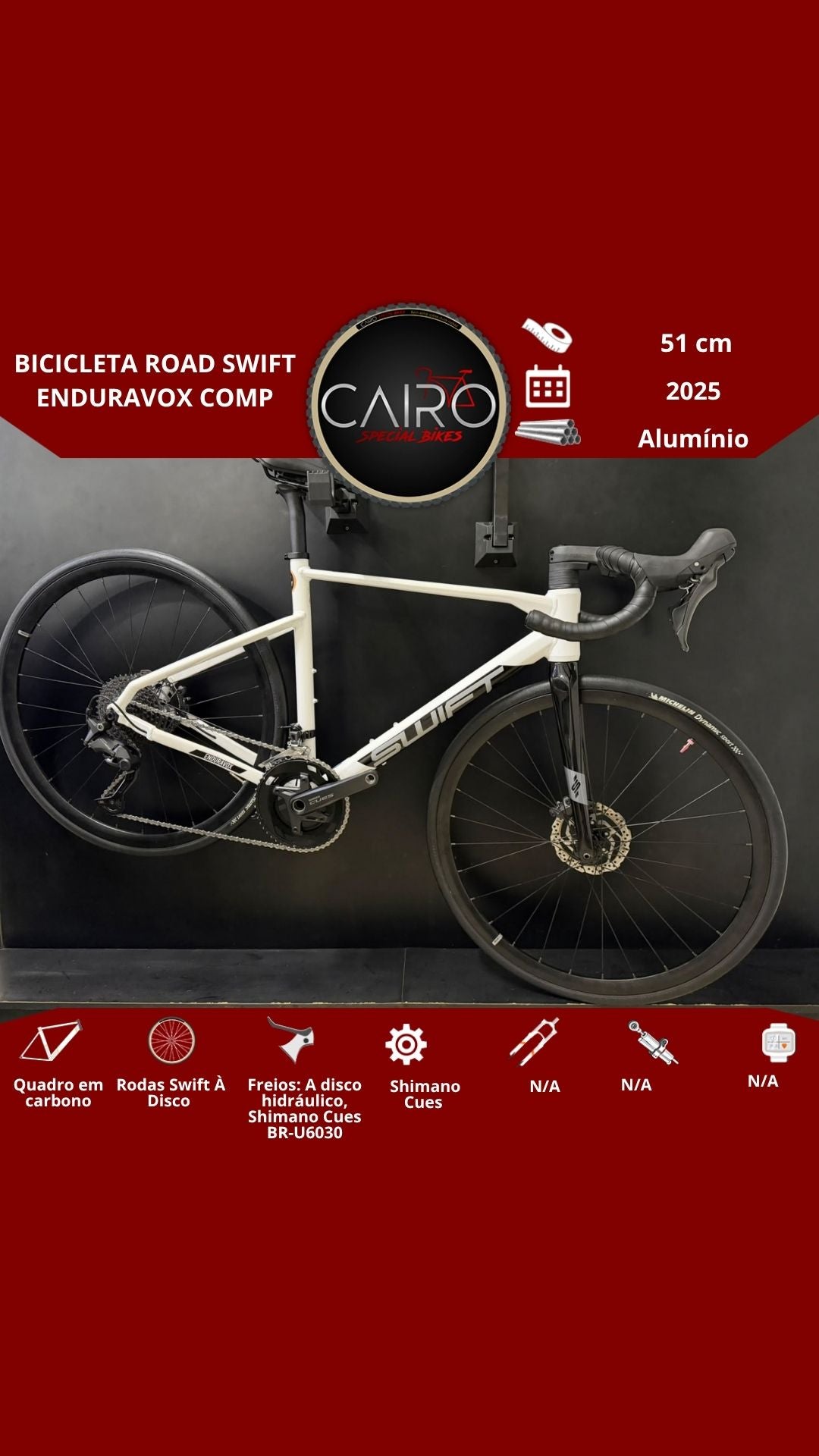 Bicicleta road Swift Enduravox Comp