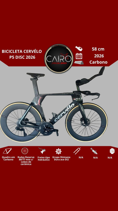 Bicicleta Cervélo  P5 Disc 2026