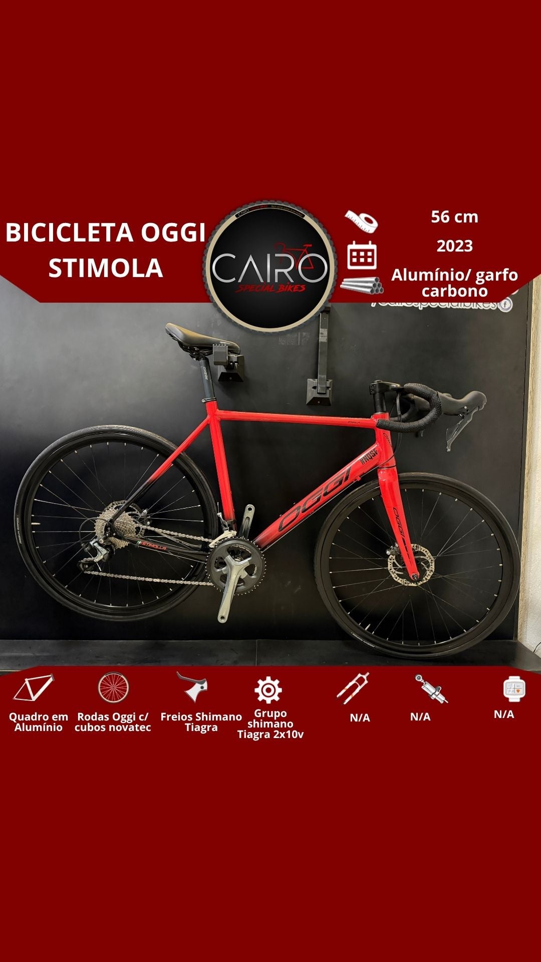 Bicicleta Oggi Stimola