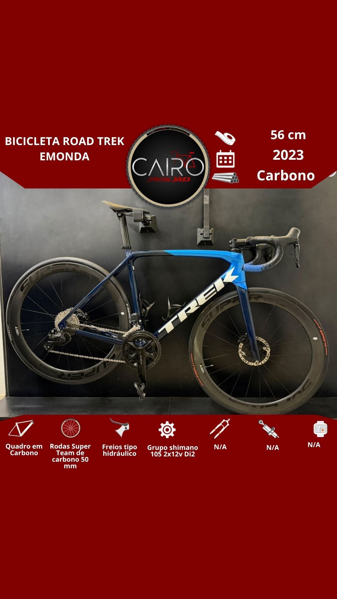 Bicicleta road Trek Emonda