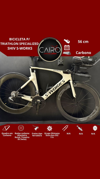 Bicicleta p/ triathlon Specialized Shiv S-works