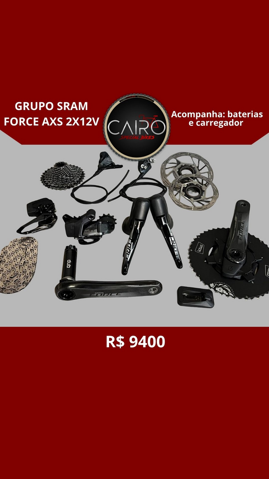 Grupo Sram Force AXS 2x12v