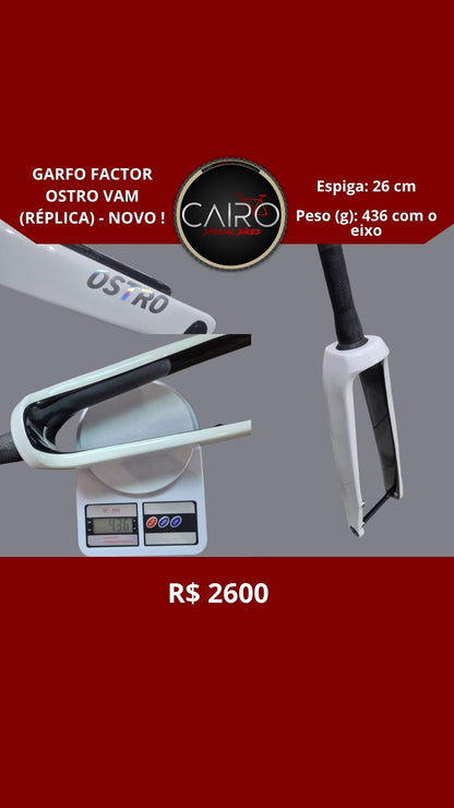 Garfo Factor Ostro Vam (Réplica) - Novo !