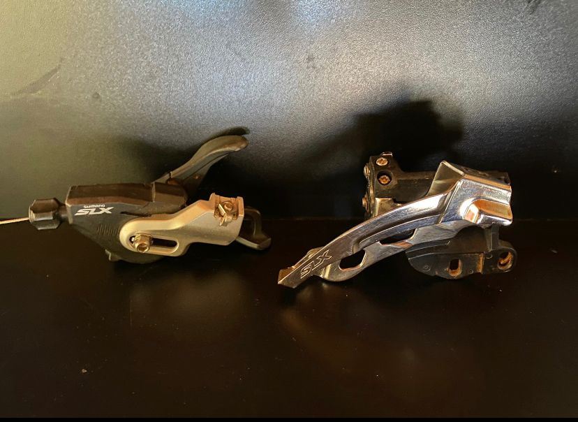 Trocador Alavanca e câmbio dianteiro Shimano Slx Sl-m670