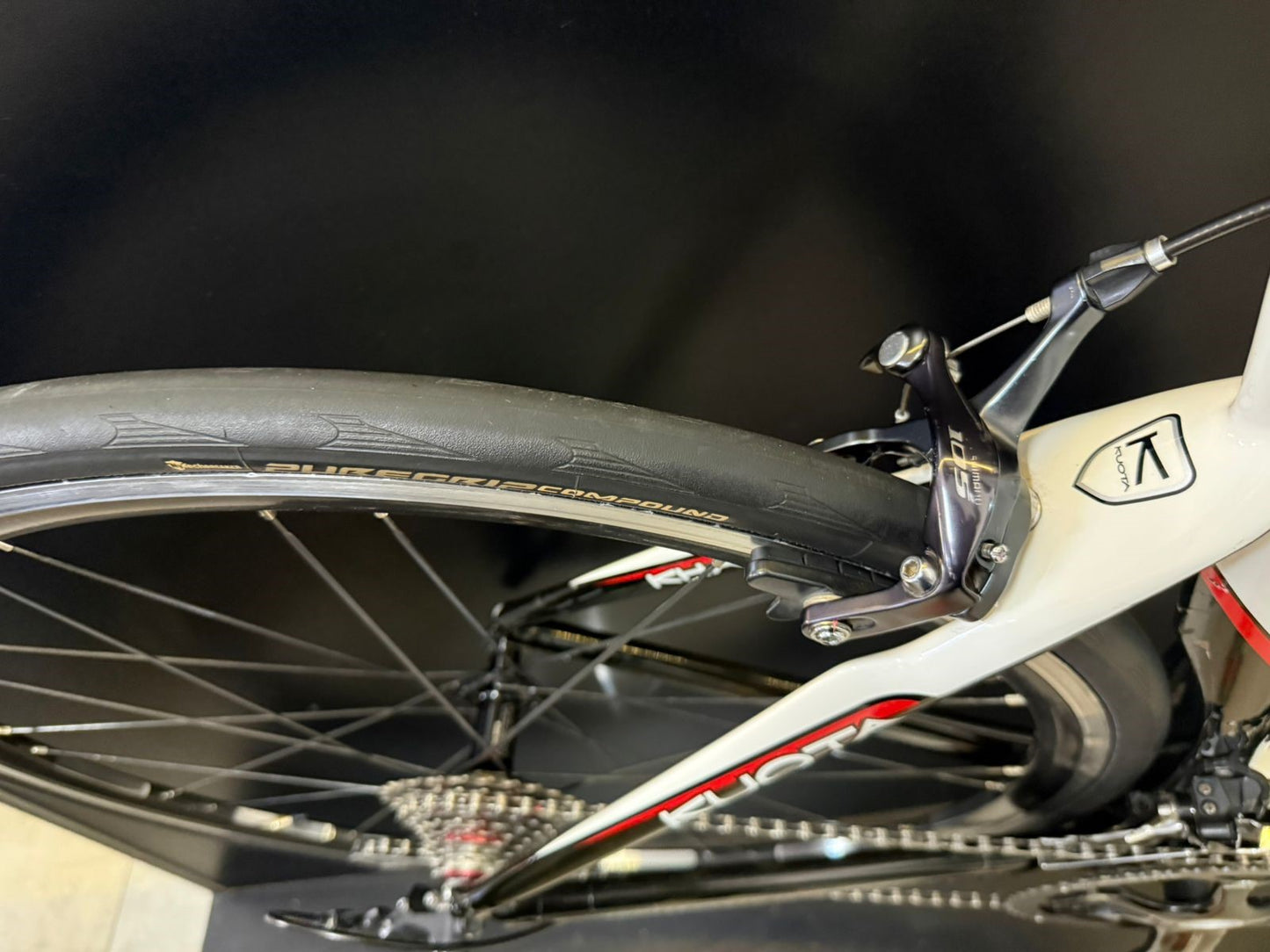 Bicicleta Road Kuota Kharma Evo Carbon 2015 — Muito Conservada