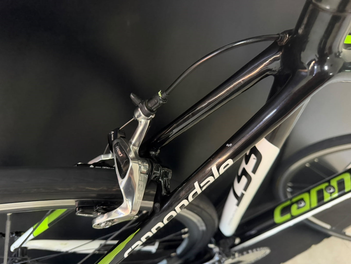 Bicicleta Cannondale Supersix Evo c/ medidor de potência