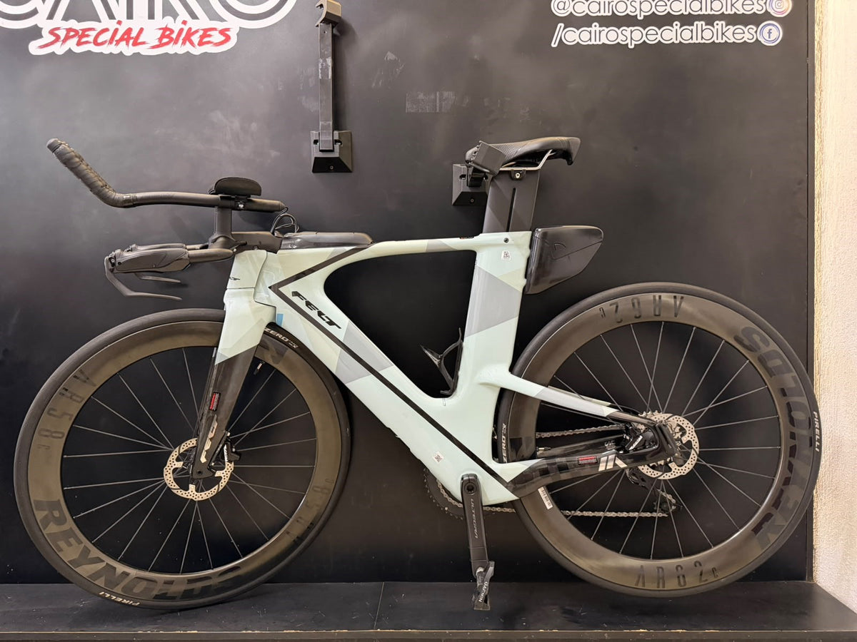 Bicicleta TT Triathlon Felt IA Advanced Ultegra Di2 Disc – Surfmist