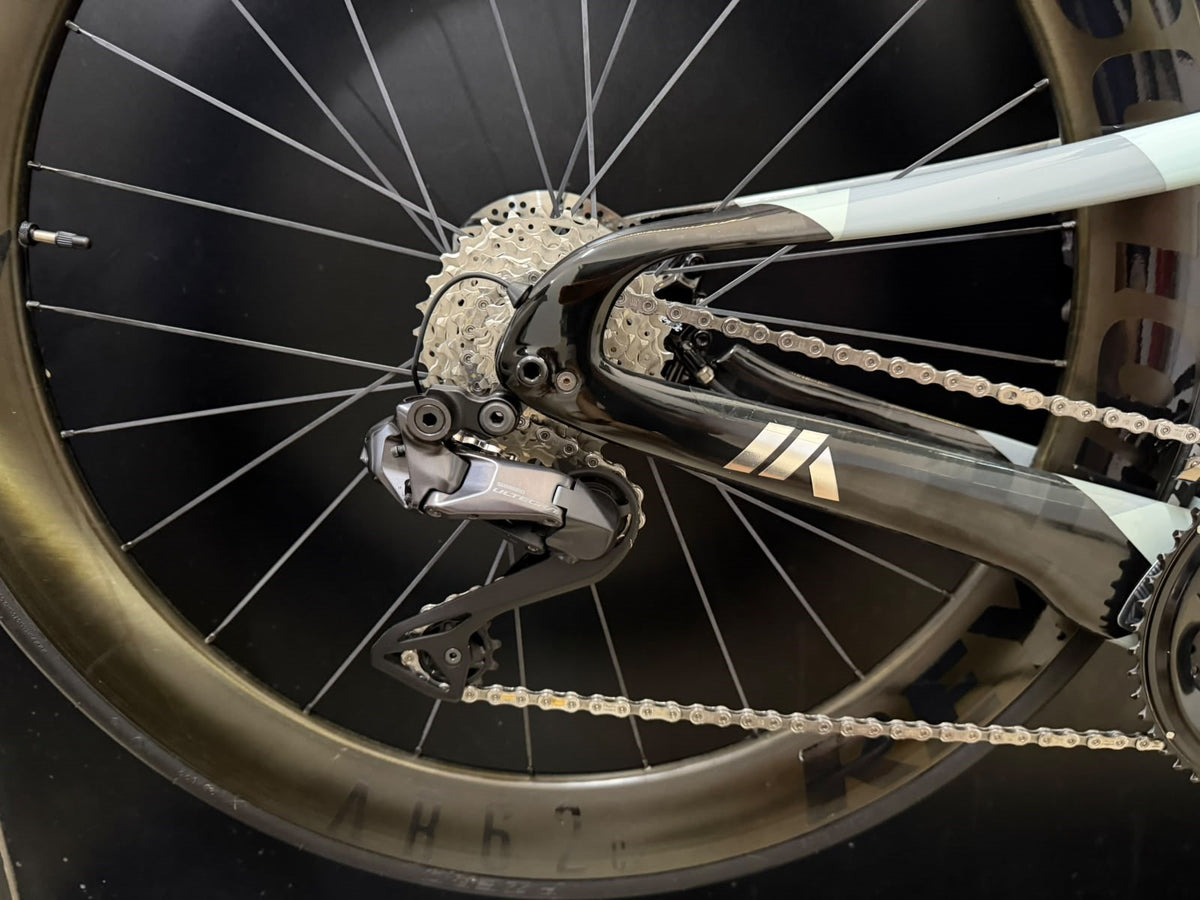 Bicicleta TT Triathlon Felt IA Advanced Ultegra Di2 Disc – Surfmist