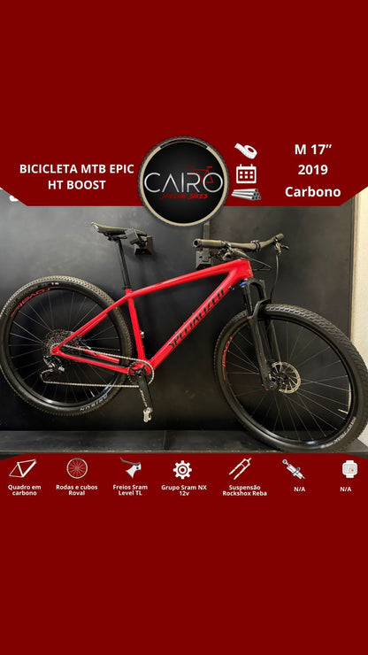 Bicicleta MTB EPIC HT boost