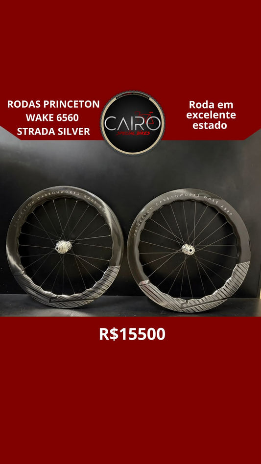 Rodas Princeton Wake 6560 Strada – Edição Silver