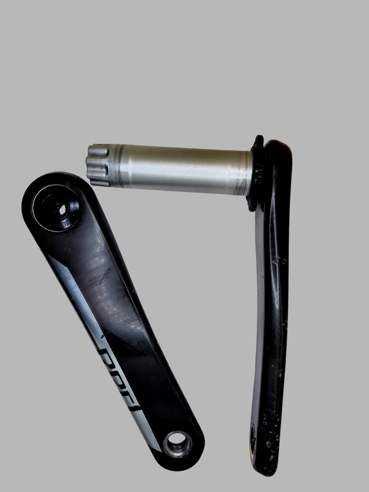 Braços seminovos de pedivela Sram Red carbono