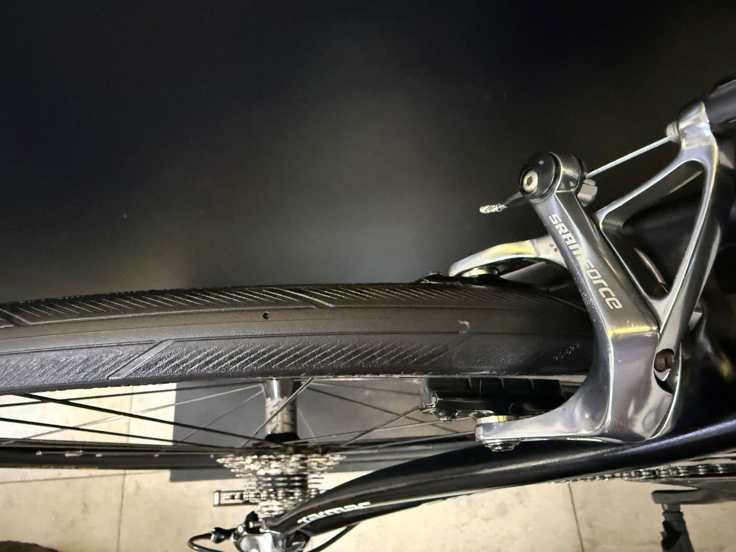 Bicicleta Specialized Tarmac S-Works Carbono - Dura-Ace 11v - Rodas Zipp 50mm - Tamanho 54