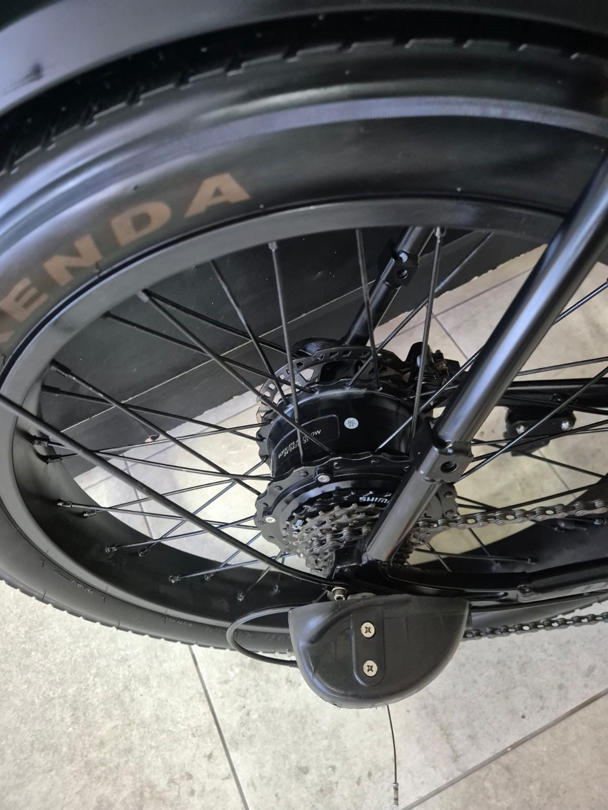 Bicicleta elétrica Cruiser S+