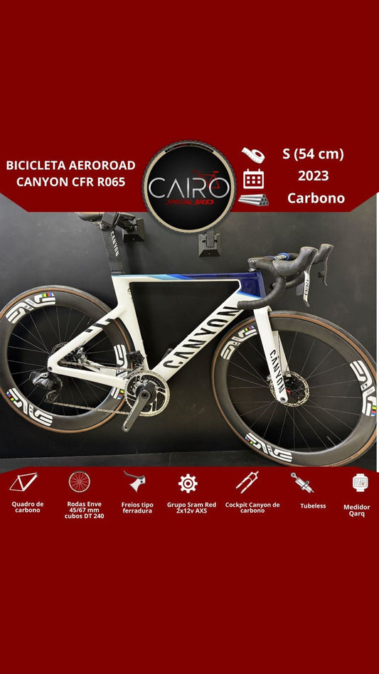 Bicicleta semizera aeroroad Canyon CFR R065
