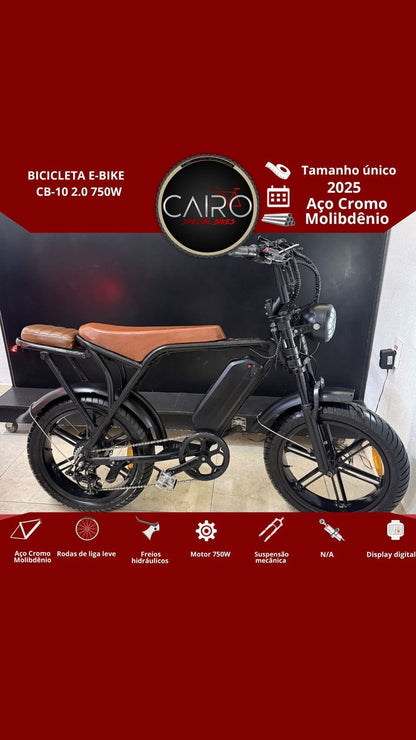 Bike Elétrica CB-10 2.0 750W