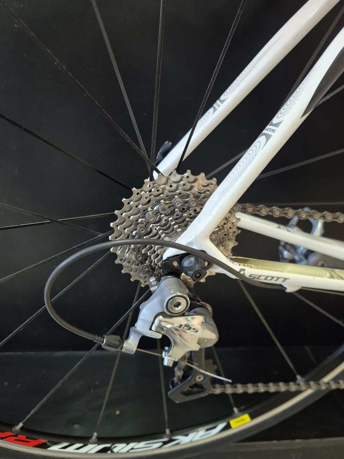 Bicicleta Road Scott CR1 Team Carbon