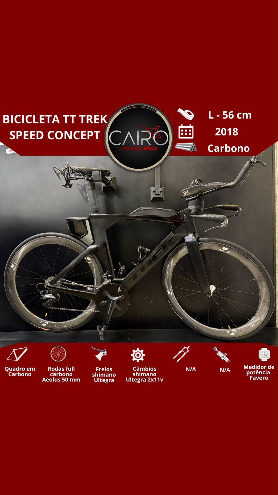 Bicicleta TT Trek Speed Concept