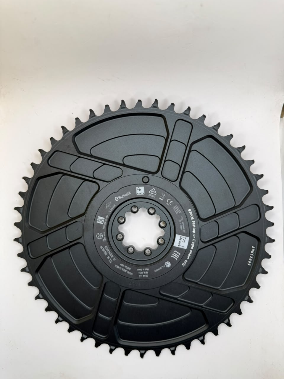 Coroa nova única SRAM RED AXS Aero E1x com Powermeter Qarq integrado