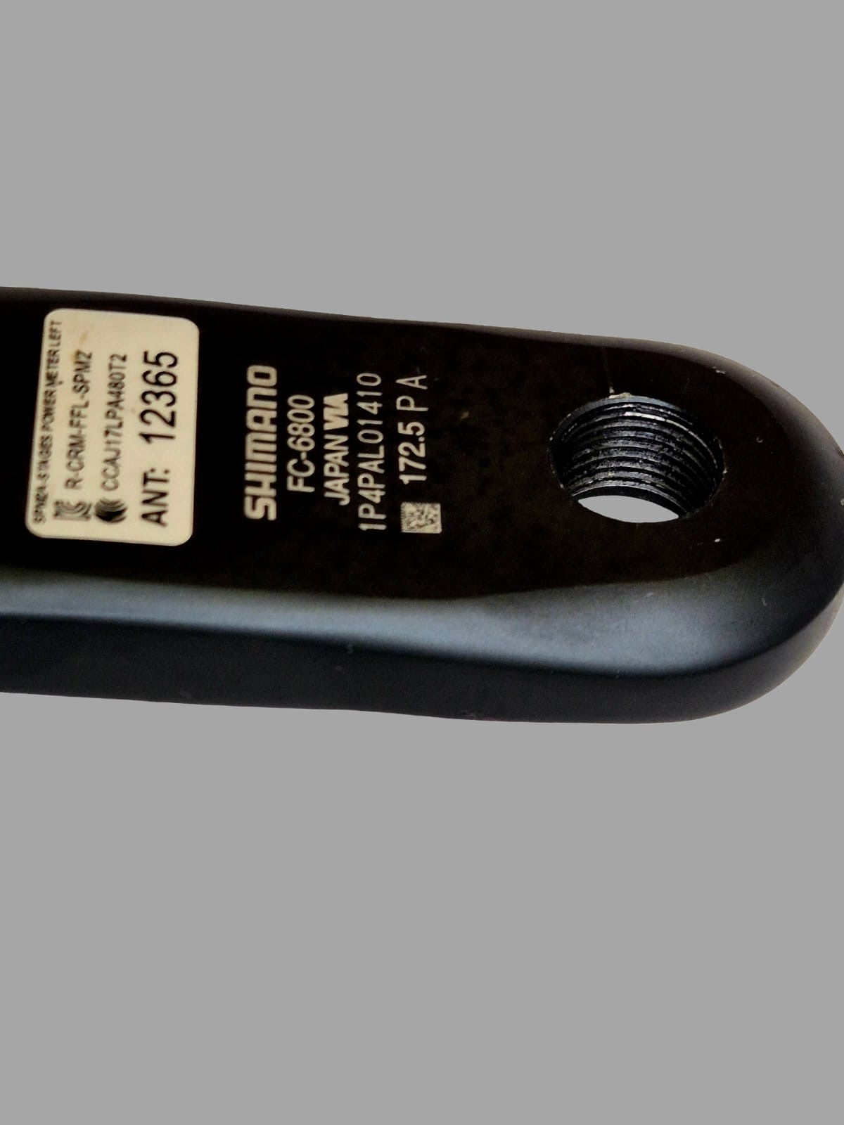 Braço de pedivela de potência Shimano Ultegra 172,5 mm usado