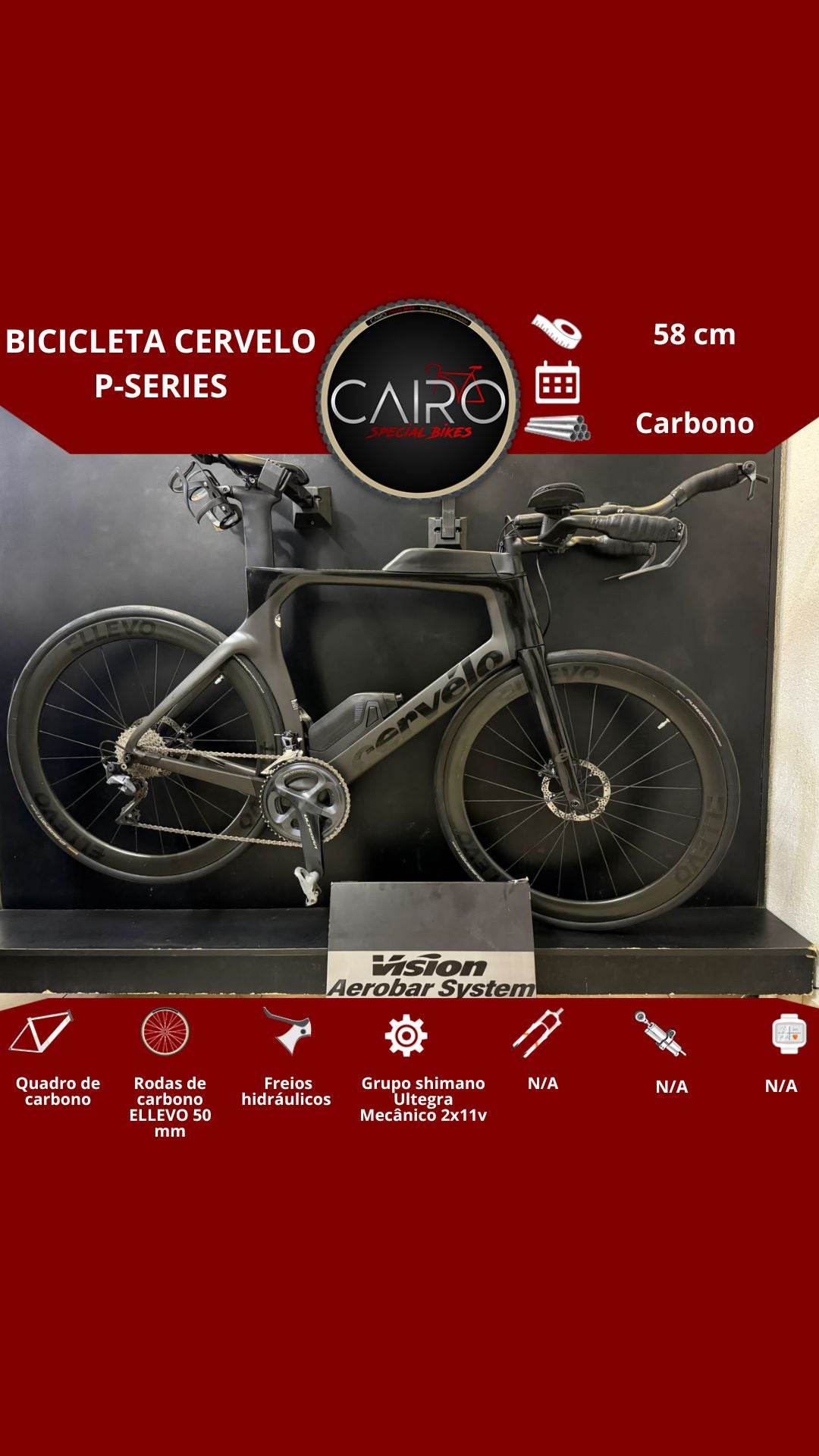 Bicicleta Cervélo P-Series