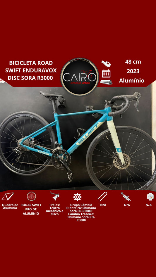 Bicicleta Road Swift Enduravox Disc Sora R3000