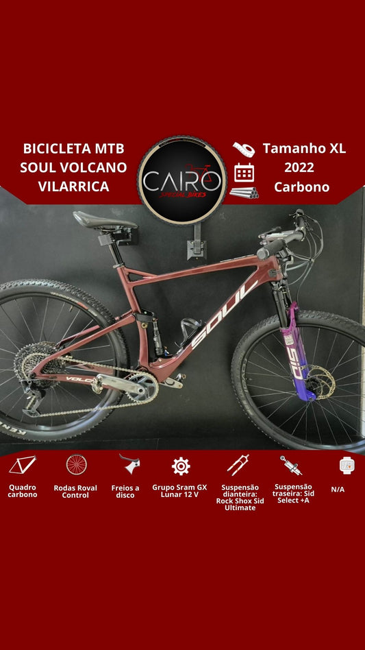 Bicicleta MTB Soul Volcano Vilarrica