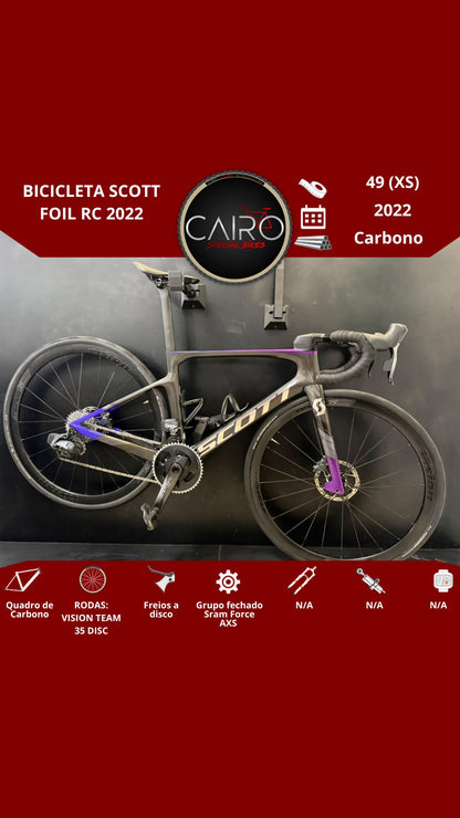 Bicicleta Scott Foil RC 2022