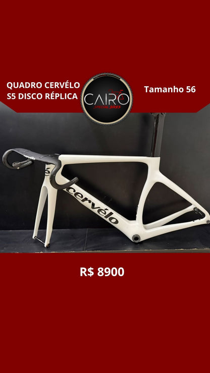 Quadro Cervélo S5 disco réplica