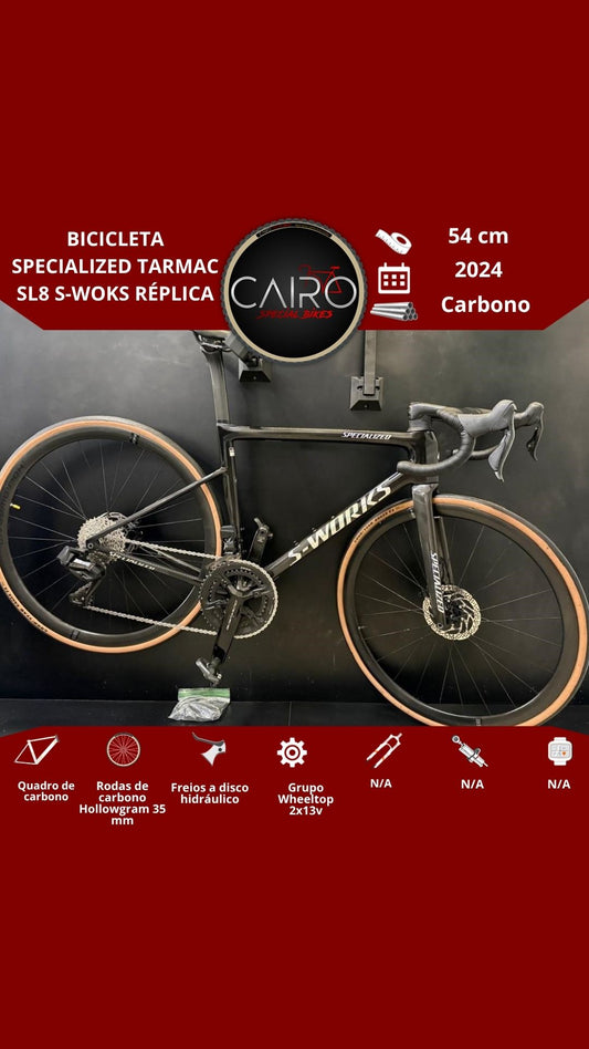 Bicicleta Specialized Tarmac SL8 S-Works Réplica
