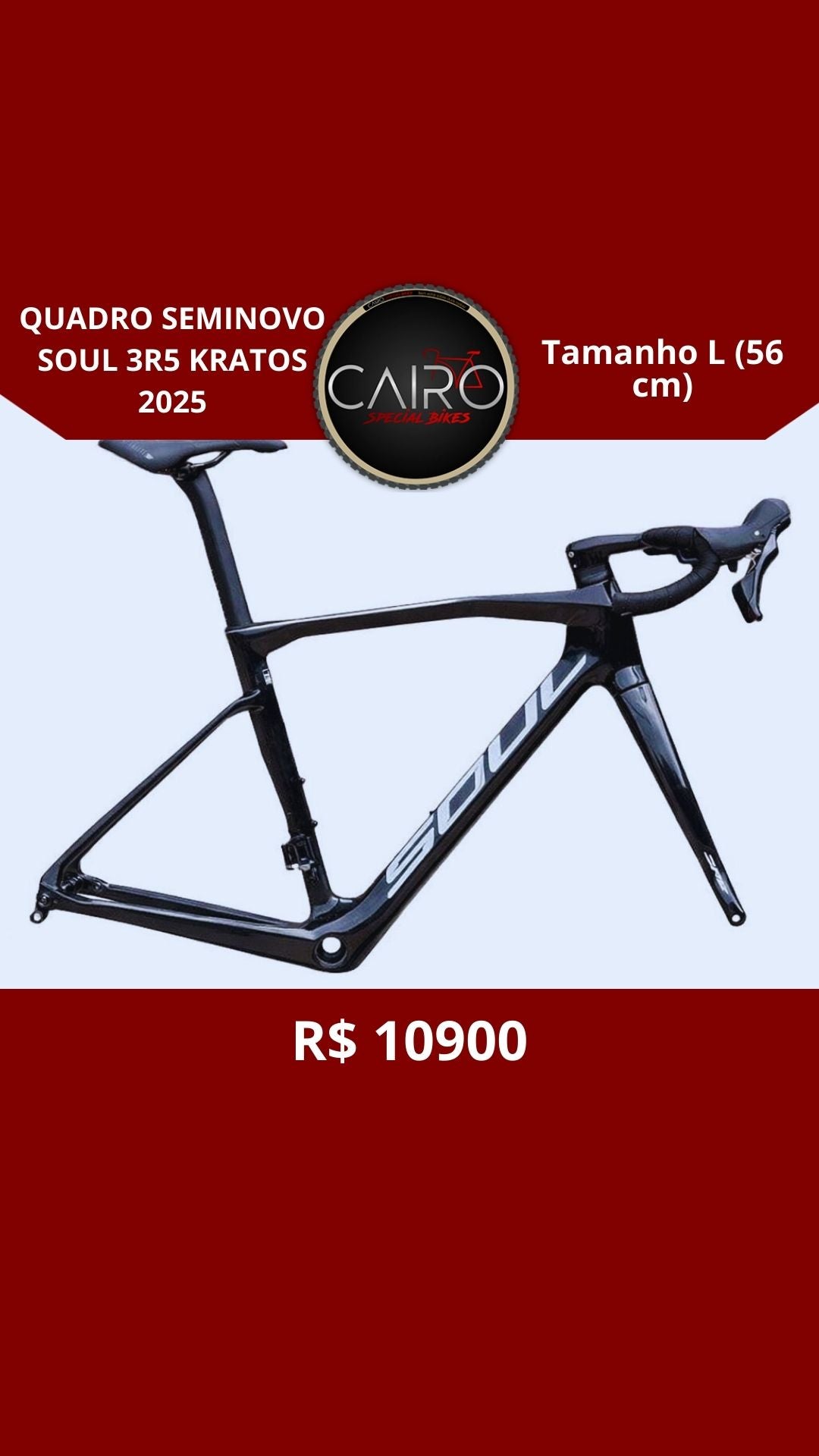 Quadro seminovo SOUL 3R5 KRATOS 2025