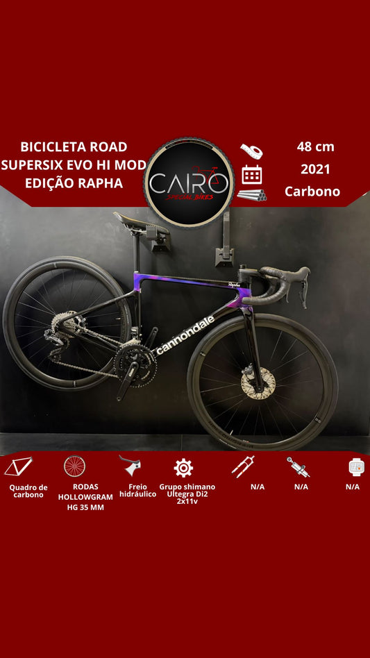 Bicicleta road Supersix Evo Hi Mod Edição Rapha