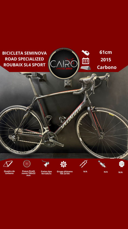 Bicicleta Road Specialized Roubaix SL4 Sport