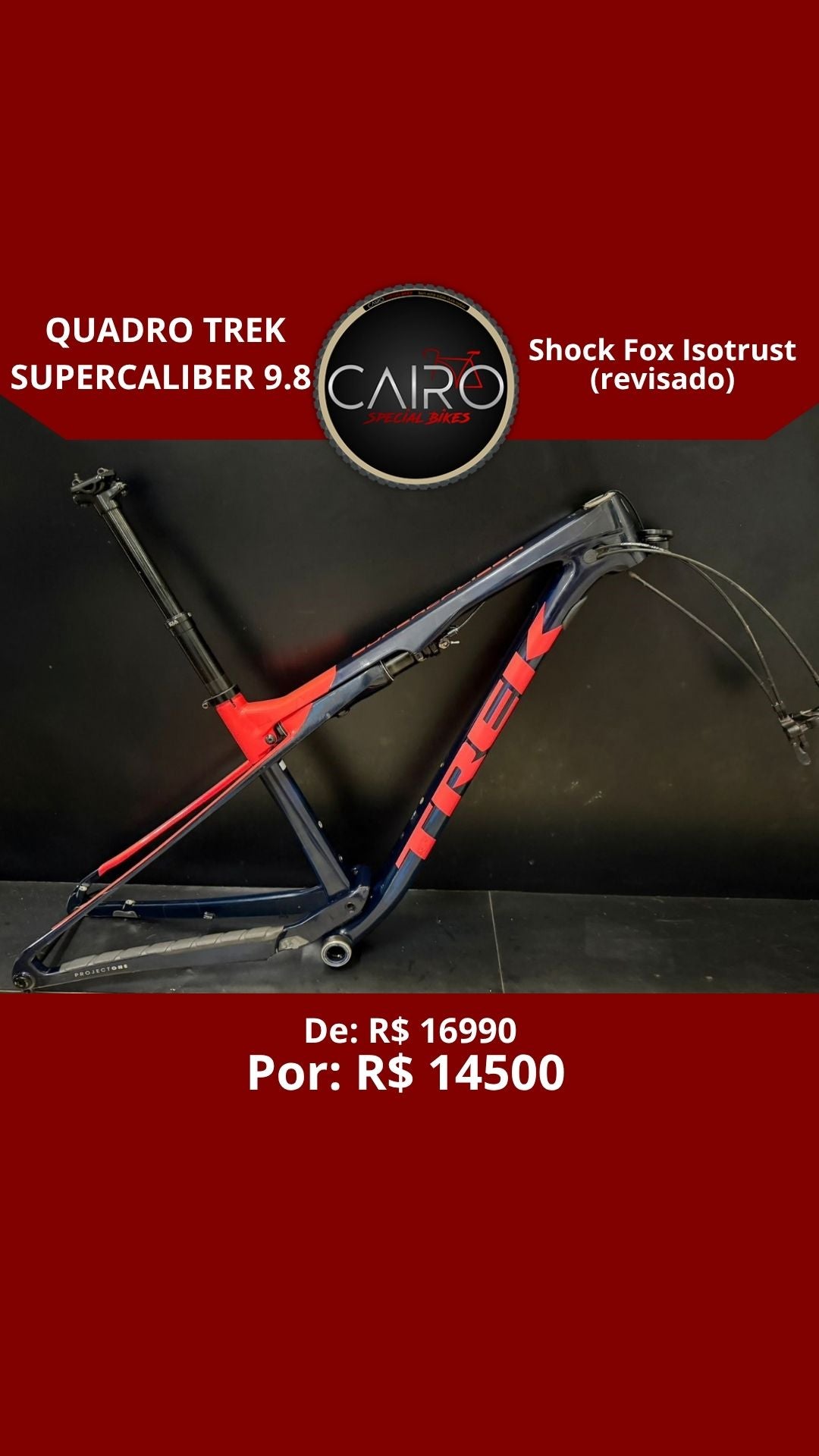 Quadro Trek Supercaliber 9.8