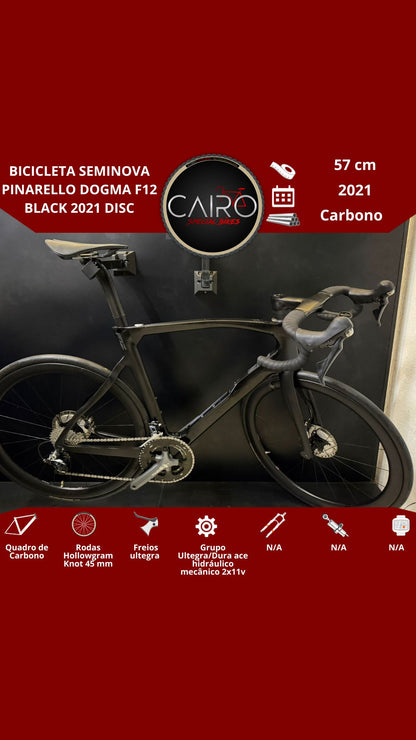 Pinarello Dogma F12 Black 2021 Disc — Seminova