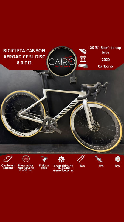 Bicicleta Canyon Aeroad CF SL Disc 8.0 Di2