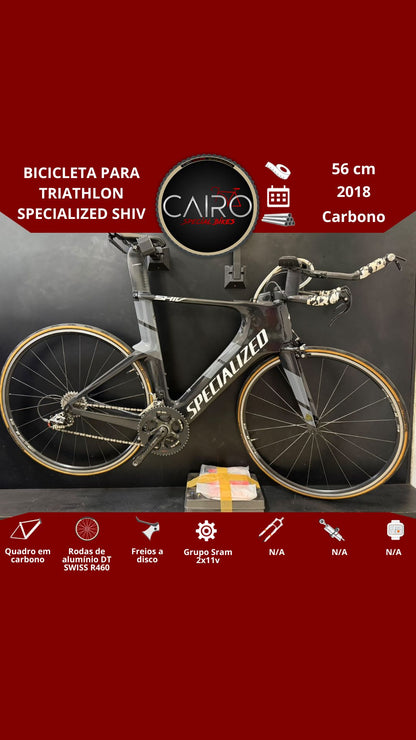 Bicicleta para triathlon specialized Shiv