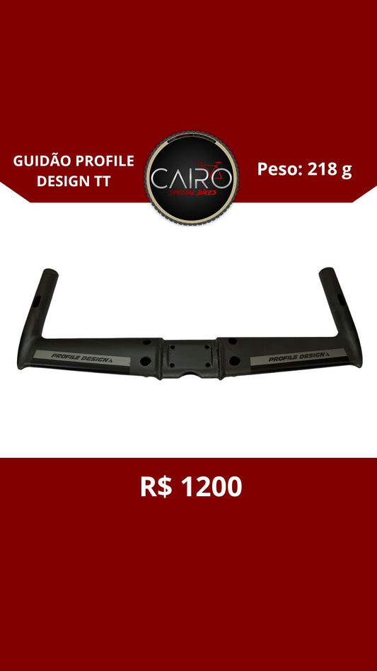 Guidão Profile Design TT 420mm