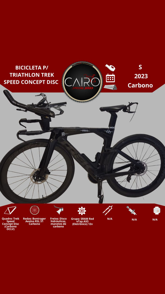 Trek Speed Concept Disc – Bicicleta de Triathlon
