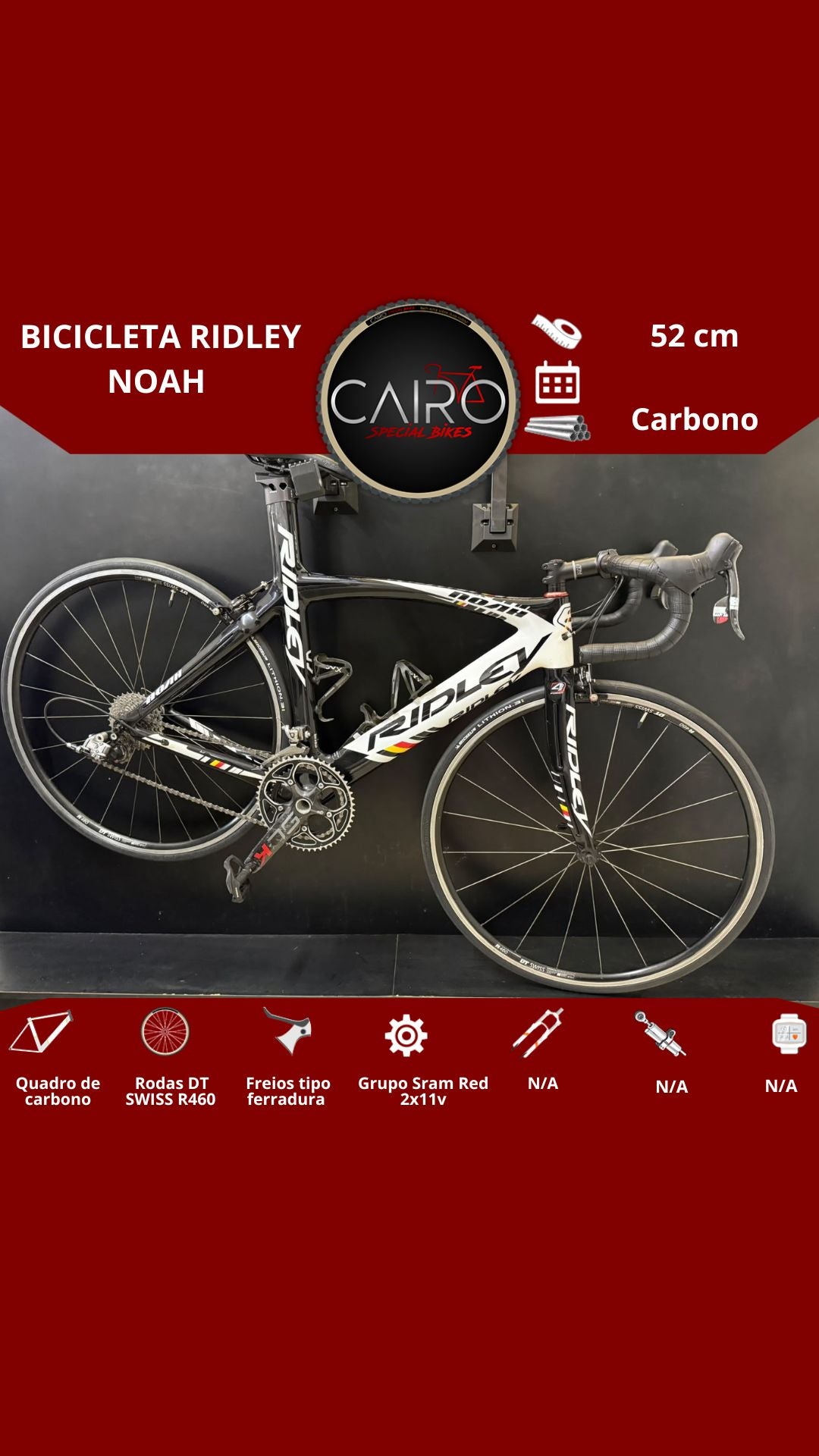 Bicicleta Ridley Noah