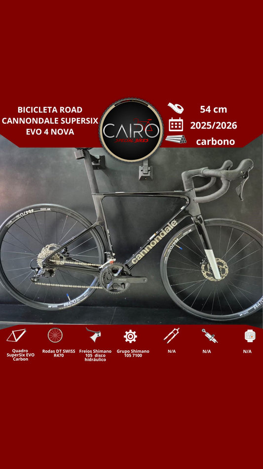 Bicicleta Road Cannondale SuperSix EVO 4