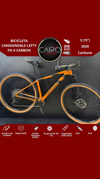 Bicicleta Cannondale Lefty FSI 4 Carbon