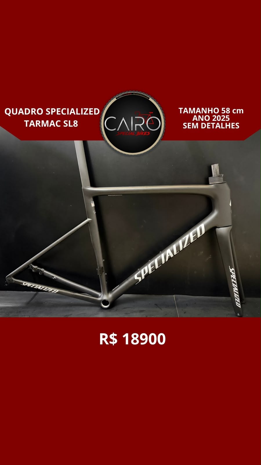 Quadro Specialized Tarmac SL8