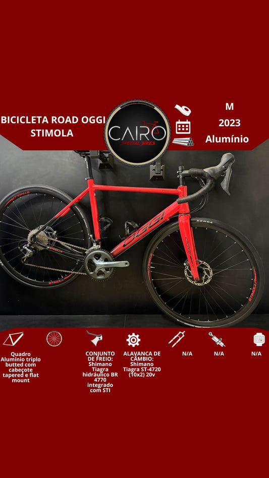 Bicicleta Road Oggi Stimola