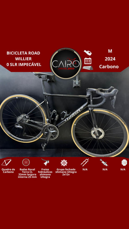 Bicicleta road Willier 0 SLR impecável