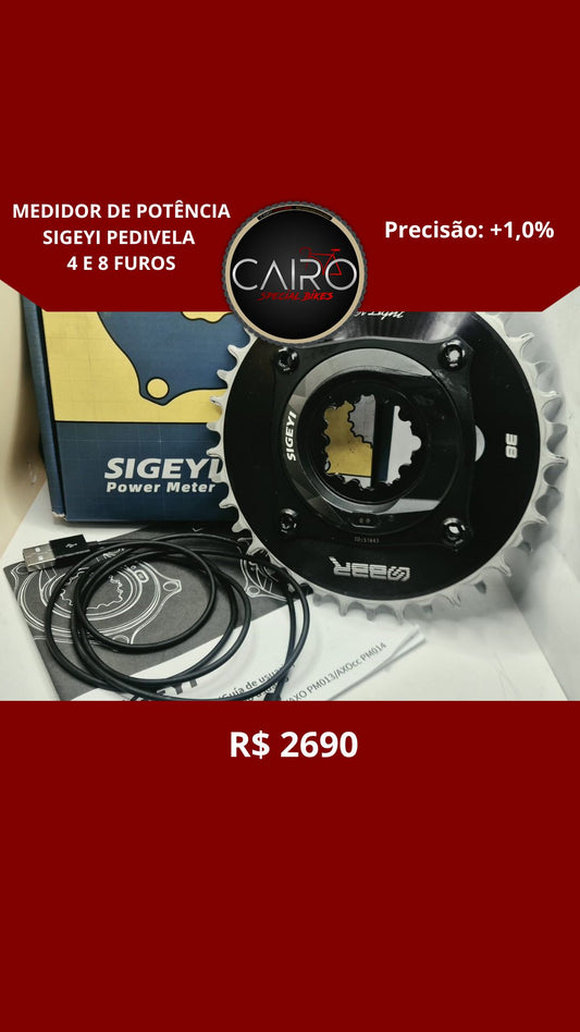 Medidor De Potência Sigeyi Pedivela  4 e 8 Furos
