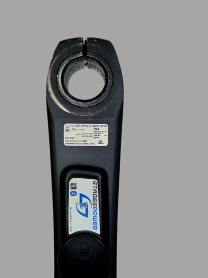 Braço de pedivela de potência Shimano Ultegra 172,5 mm usado