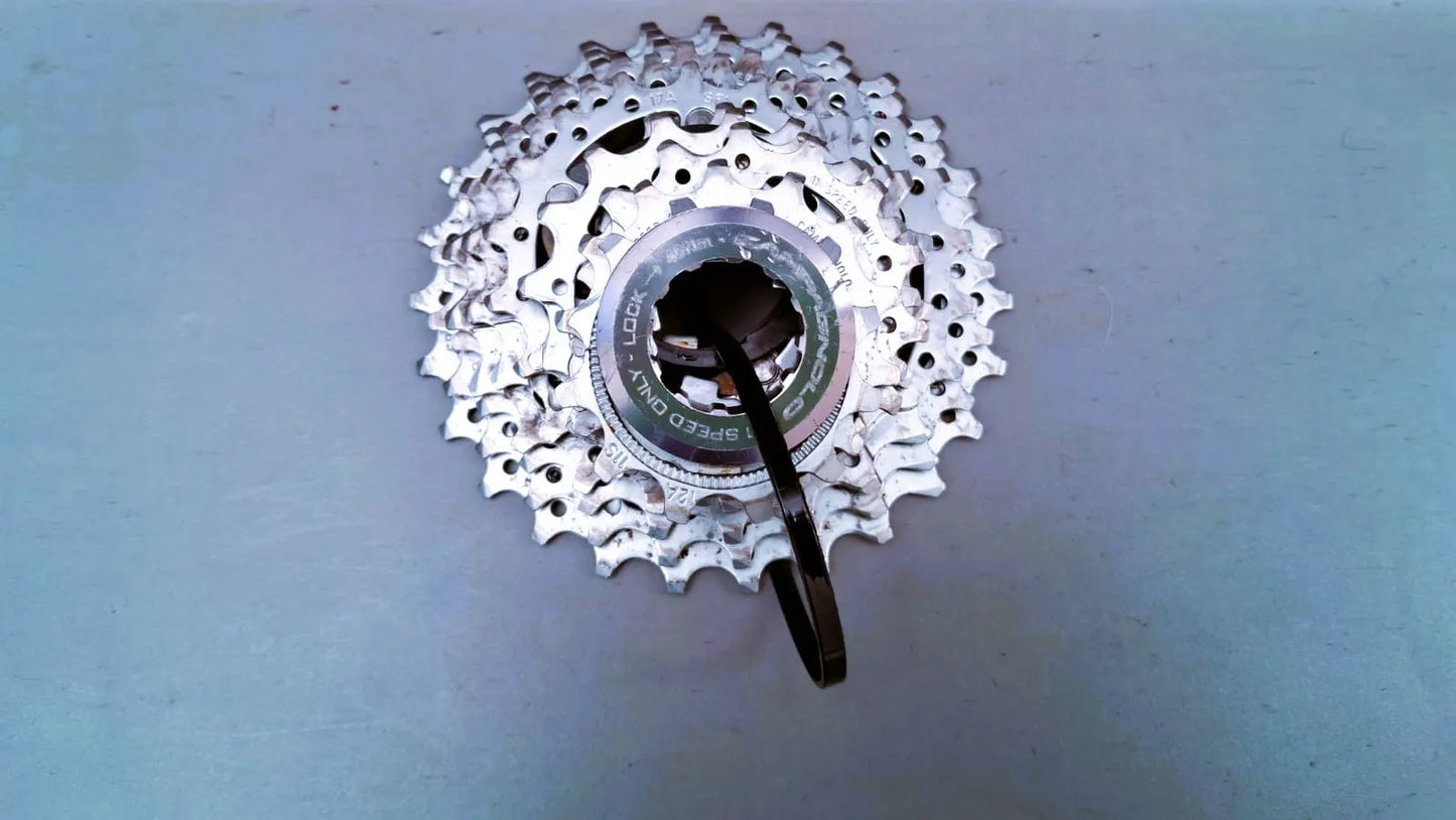 Cassete Campagnolo 11 Velocidades - 12-27D - Aço - Made in Italy