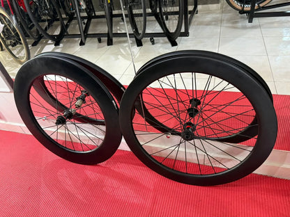Par de Rodas Yoeleo Carbono SAT C50/C88 DB - Disc Center Lock - Tubeless - Setup 60/88mm